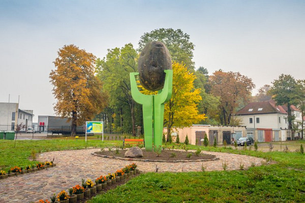 Пам'ятник картоплі в Польщі