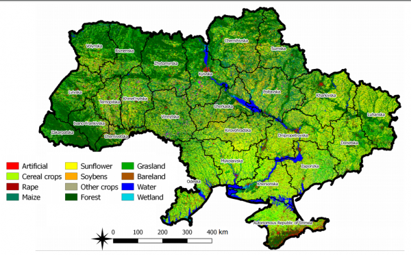 В Україні запустили проект супутникового моніторингу використання сільгоспземель